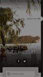Mobile Screenshot of majesticoaksgolfclub.com